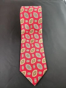 Joseph A Bank Herrenkrawatte; rot; 100 % Seide; 64" x 3,5" - Bild 1 von 4