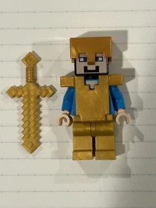 LEGO Minecraft Steve min031 Minfigure - Picture 1 of 2