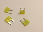 4 X 20 Amp Mini fuse Yellow 20A ATM Free shipping
