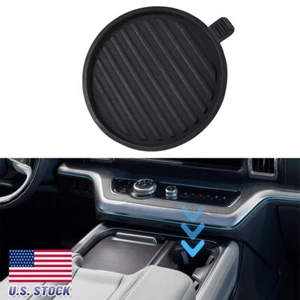 Rear Cup Holder Insert Black For Expedition 2018-2021 For Ford F150 2017-2021 US - Picture 1 of 7