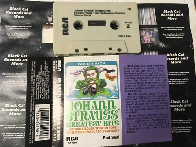 Johann Strauss Greatest Hits Fiedler Reiner Boston Pops Chicago Symphony - Image 1 of 2