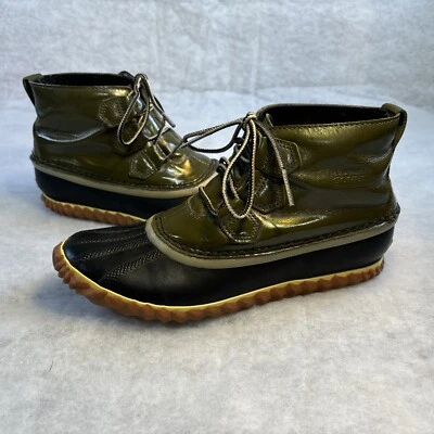 Bota de lluvia Sorel Out N About Nori verde oliva para mujer talla 7,5 Gorepcore exterior Foto 1 de 4