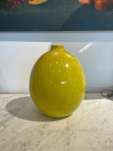 Boch Keramis Chartreuse Vase 1930s - Picture 1 of 9