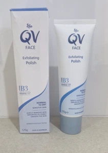 NEW EGO QV Face Exfoliating Polish - 125g FREE POSTAGE Vitamin B3, Vitamin E - Picture 1 of 3