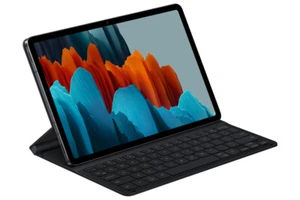 Samsung Keyboard Cover EF-DT630 für Galaxy Tab S7, Black QWERTZ "wie neu" - Bild 1 von 1