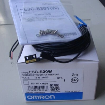 1PC New Omron E3C-S30W Photoelectric Sensor E3CS30W In Box Free Shipping - Image 1 of 2