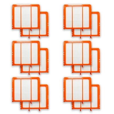 Juego de filtros True HEPA Nispira AV2501AE para Shark AV2501S RV2502AE RV2520AOUS 12Pk Foto 1 de 4