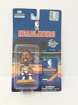 Figura de Grant Hill Headliners de la NBA Detroit Pistons 1997 Corinthian sellada de fábrica Foto 1 de 4