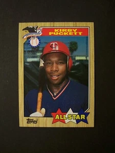 1987 Topps Baseball #611 KIRBY PUCKETT (Minnesota Twins / All Star) - MT! L@@K! - Picture 1 of 1