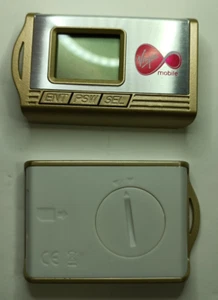Carte SIM vintage Virgin Mobile modèle de sauvegarde 018 2 cartes données 16 Ko 500 enregistrement - Photo 1 sur 5