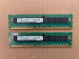 16GB SAMSUNG M393B1G70BH0-YK0 (2X8GB) DDR3 SERVER RAM MEMORY / I5-2 - Picture 1 of 3
