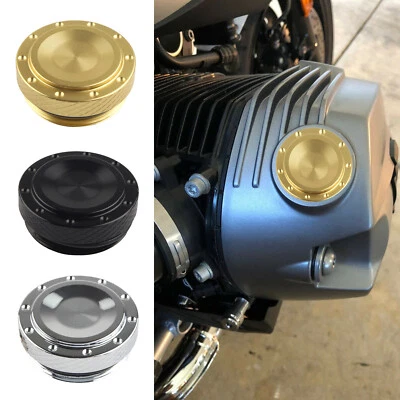 1x Aluminum Engine Oil Filter Filler Cap Tank Cover For BMW R NINE T 2014-2025 - Image 1 of 4