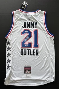 Jimmy Butler Signed 2015 NBA All Star Game Jersey JSA/PSA COA #21 Bulls Warriors - Picture 1 of 7