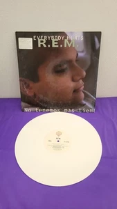 REM Everybody Hurts Lp Maxi-Single Vinyl Colored White Promo 0-40992  - Picture 1 of 9