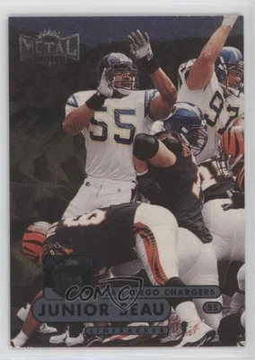 1998 Metal Universe Junior Seau #131 HOF - Image 1 of 2