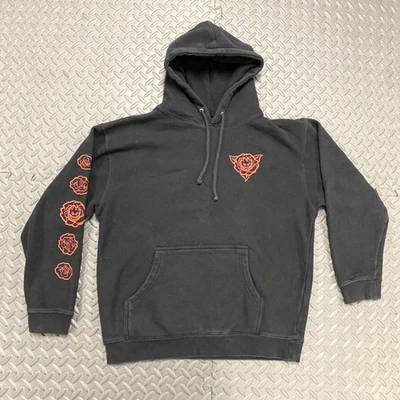 Moletom Spitfire Skateboards Adulto Médio Preto Flameboy Vermelho Rosa com Capuz - Imagem 1 de 4