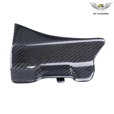 FL Ducati 899 959 1199 1299 Panigale Caja de fusibles de fibra de carbono Panel de cubierta de batería Foto 1 de 4