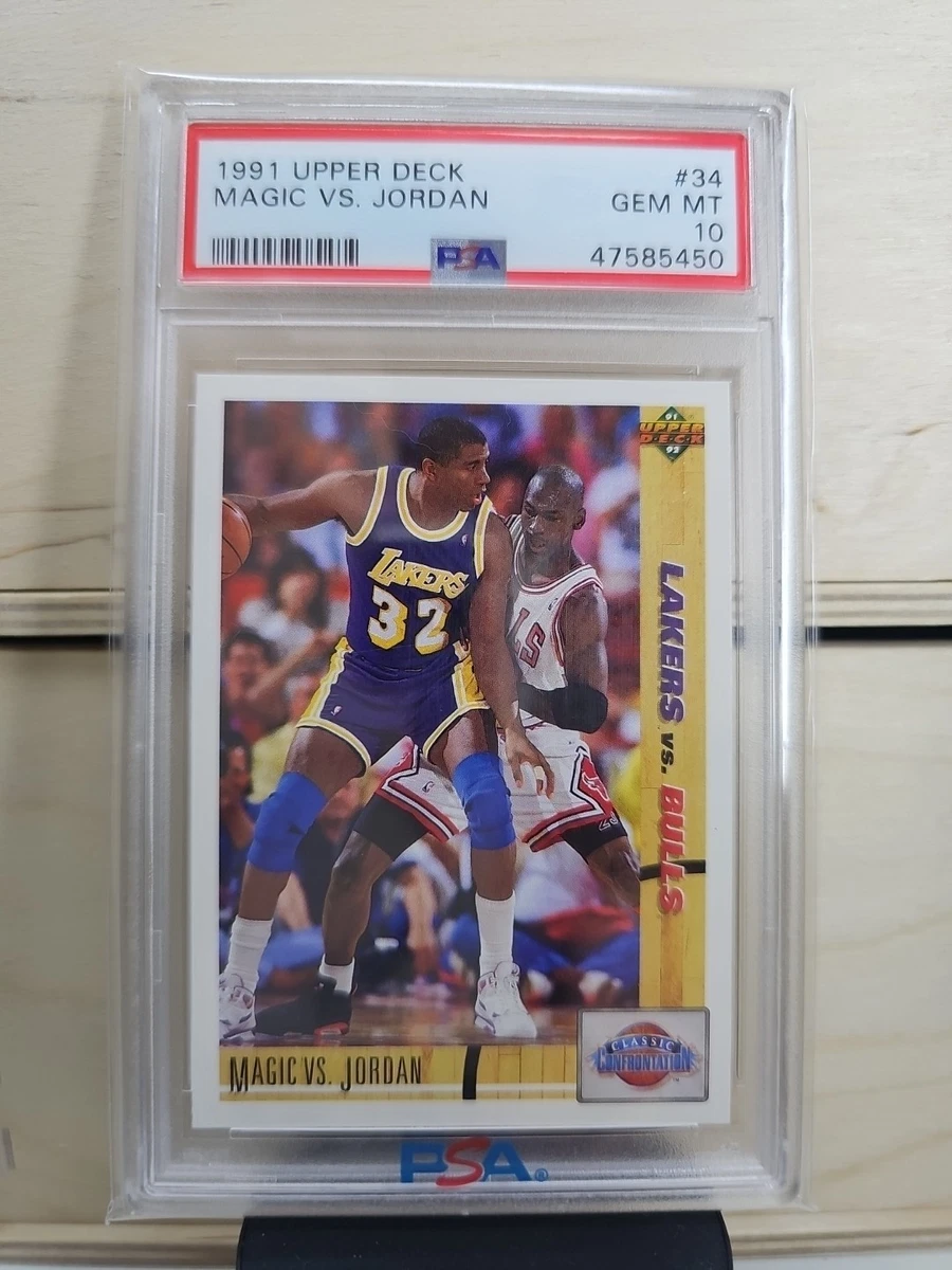 Magic Johnson Professional Sports Authenticator (PSA) Basketball