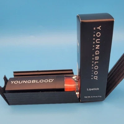 NIB Youngblood Mineral Cosmetics Lipstick - Pink Lust - New in Box - image 1 of 4