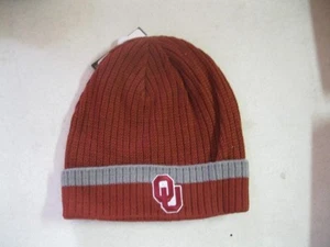 Nike University of Oklahoma NCAA purpurrote Beanie Einheitsgröße brandneu mit Etikett - Bild 1 von 2