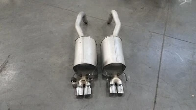 2012 Chevy Corvette C6 Grand Sport Exhaust Muffler Set / Tips #0012 H7 - Image 1 of 4