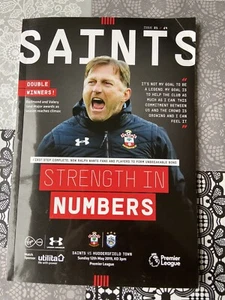 SOUTHAMPTON FOOTBALL CLUB PROGRAMME & TICKETS 2019 - Picture 1 of 3
