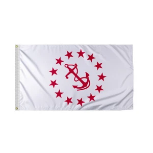 Promo Patriot's Rear Commodore Officers Flag - Nautical Flag - Multi Variation - Picture 1 of 13