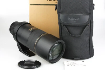 Nikon AF-S Nikkor 300mm f4D IF ED Telephoto Lens Boxed w/ hood caps & case - Image 1 of 4