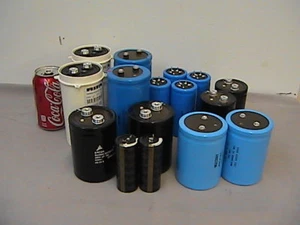 Electrolytic Capacitors 400-450vdc (various values) - Picture 1 of 33