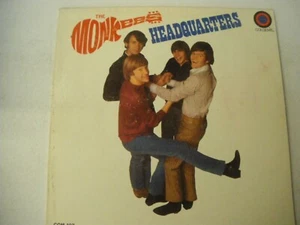MONKEES Headquarters Vinyl LP 1967 RARE Mono Beard Cover - Imagen 1 de 4