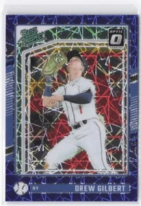 2024 Donruss Drew Gilbert RC #126 Rated Prospect Optic Blue Velocity Prizm - Bild 1 von 2
