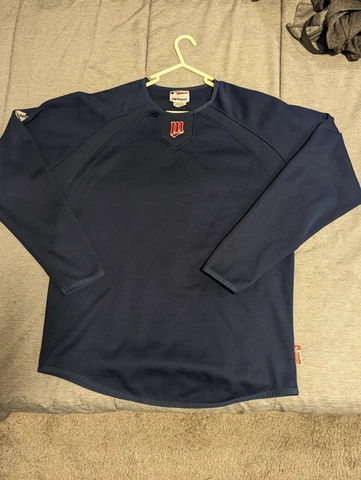 MLB  authentic Minnesota Twins Sweater Mens Size M Cover