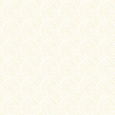 Maywood Studio - Harvest Rose Flannel - Geo - Cream, Fabric by the Yard - Image 1 of 4