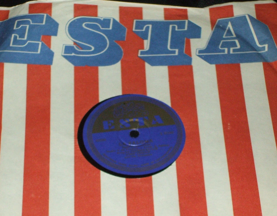 RARE 78 RECORD Joesef Venclu : Give Me Your Heart Maria ESTA RECORDS CZECH - Image 1 of 1