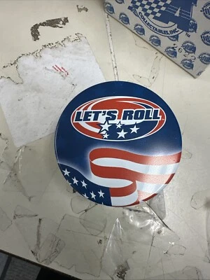 Bobby Labonte #18 Interstate Batteries Let's Roll 9/11 2002 Collector Tin & Car - Image 1 of 3