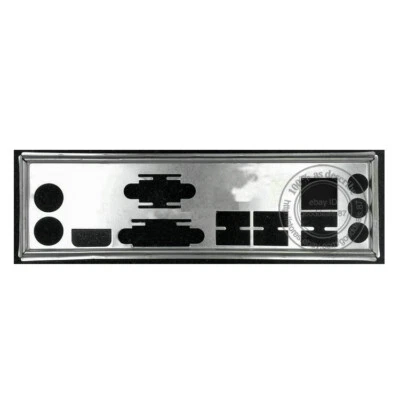 I/O Shield backplate For ASUS B85-PRO R2.0 & H81M-PLUS A88XM-PLUS Motherboard IO - Bild 1 von 4
