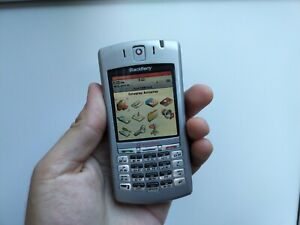RZADKI BlackBerry 7100v srebrny (odblokowany) smartfon przedmiot kolekcjonerski telefon komórkowy