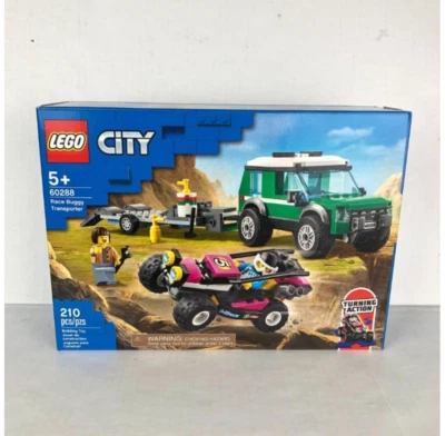 LEGO City Race Buggy Transporter 60288 Building Kit (210 Pieces) Retired Set - Image 1 of 4