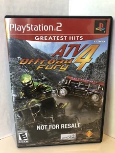 Playstation 2 Greatest Hits ATV Offroad Fury 4 DVD Sony Game E - Picture 1 of 2