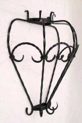 ***Traum! Bauchiger Fenster-Geländer / Blumentopfhalter - Bild 1 von 4