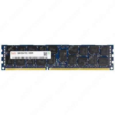 Hynix 16GB 2Rx4 PC3-12800R RDIMM DDR3 1600 ECC REG Registered Server Memory RAM - Image 1 of 2