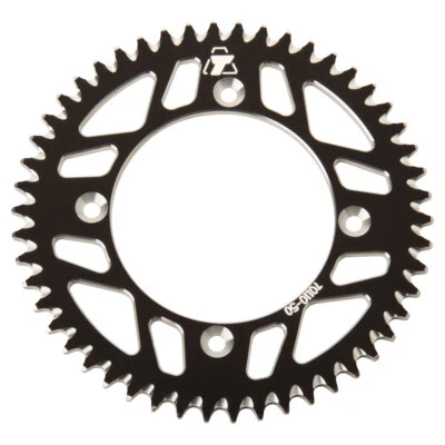 Tusk Rear Aluminum Sprocket 50 Tooth Black For HONDA CR80R CR85R CRF150R - Image 1 of 2