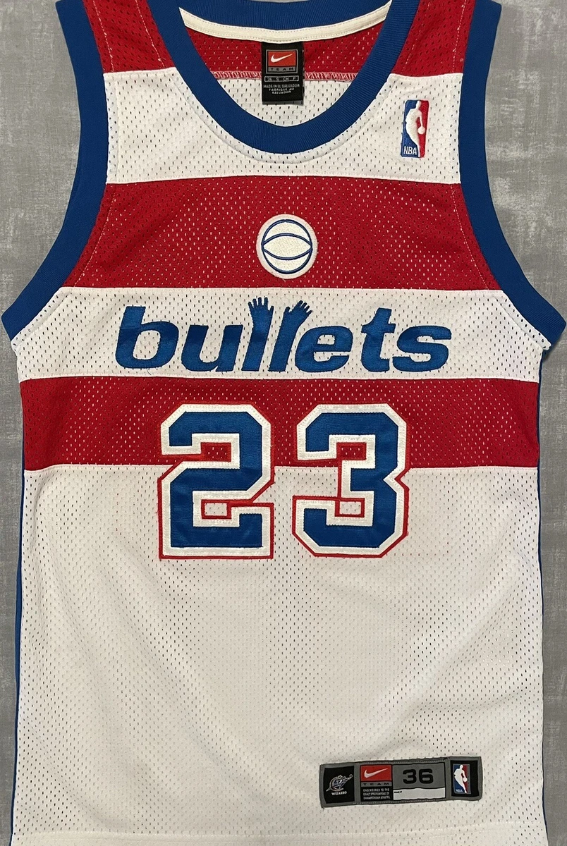 Authentic Vintage Nike NBA Bullets Michael Jordan Basketball