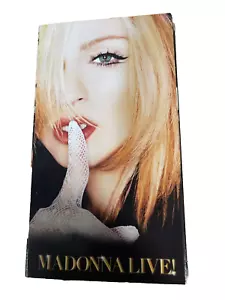Madonna Live 2001 The Drowned World Tour HBO VHS rare promo video - Picture 1 of 4