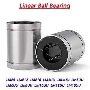 Linearlager LM5UU bis LM16UU LME8 LME12 LME16 Kugellager Linear Bearing - Picture 1 of 7
