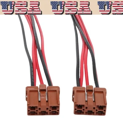 Nuevo enchufe conector faro 2X compatible con Acura Integra 1994-2001 stock en EE. UU. Foto 1 de 4