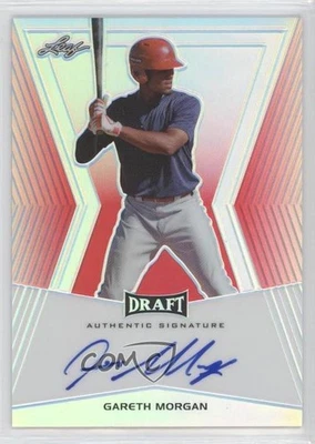 2014 Leaf Metal Draft Red Prismatic /5 Gareth Morgan #BA-GM1 Auto - Image 1 of 2