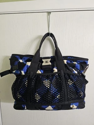 CHANEL ограниченного тиража авиакомпании сумка с короткими ручками Entrupy сертификат подлинности включен - Изображение 1 из 4