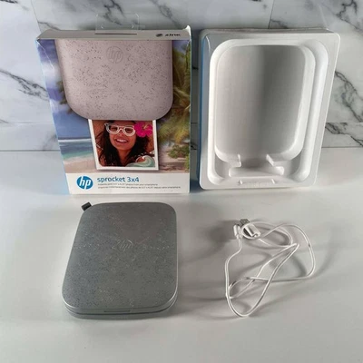 HP Sprocket 3x4" Instant Photo Printer – Wireless, Portable, ZINK, iOS & Andr - Image 1 of 4