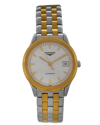 Longines Flagship L4.774.3.22.7 Date Gold Plated Stainless Steel 36MM Automatic - Image 1 of 4